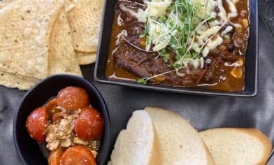 Le menu décadent de la Cuvée Locale c’est WOW