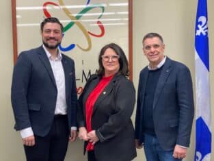 Visite du chef du PCQ Éric Duhaime