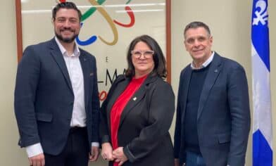 Visite du chef du PCQ Éric Duhaime