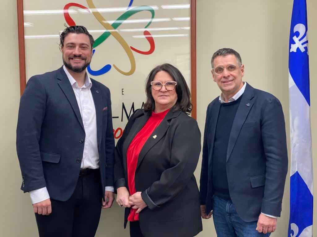 Visite du chef du PCQ Éric Duhaime