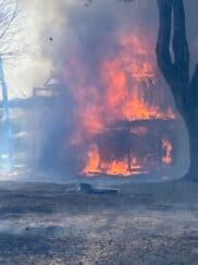 Incendie majeur à Ste Marie