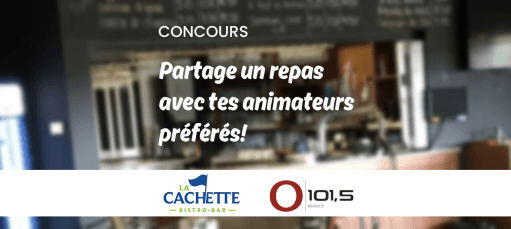 Partage un repas avec tes animateurs préférés!